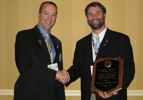 Commendation Award - Dr. Roberson - Henderson, NC - Dentist